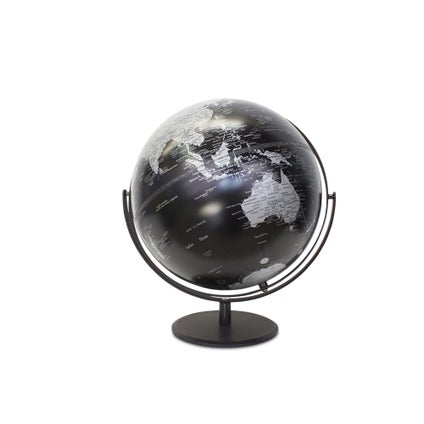 Terra Globe - Matt Black - Large