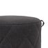 Bessie Ottoman - Small - Charcoal