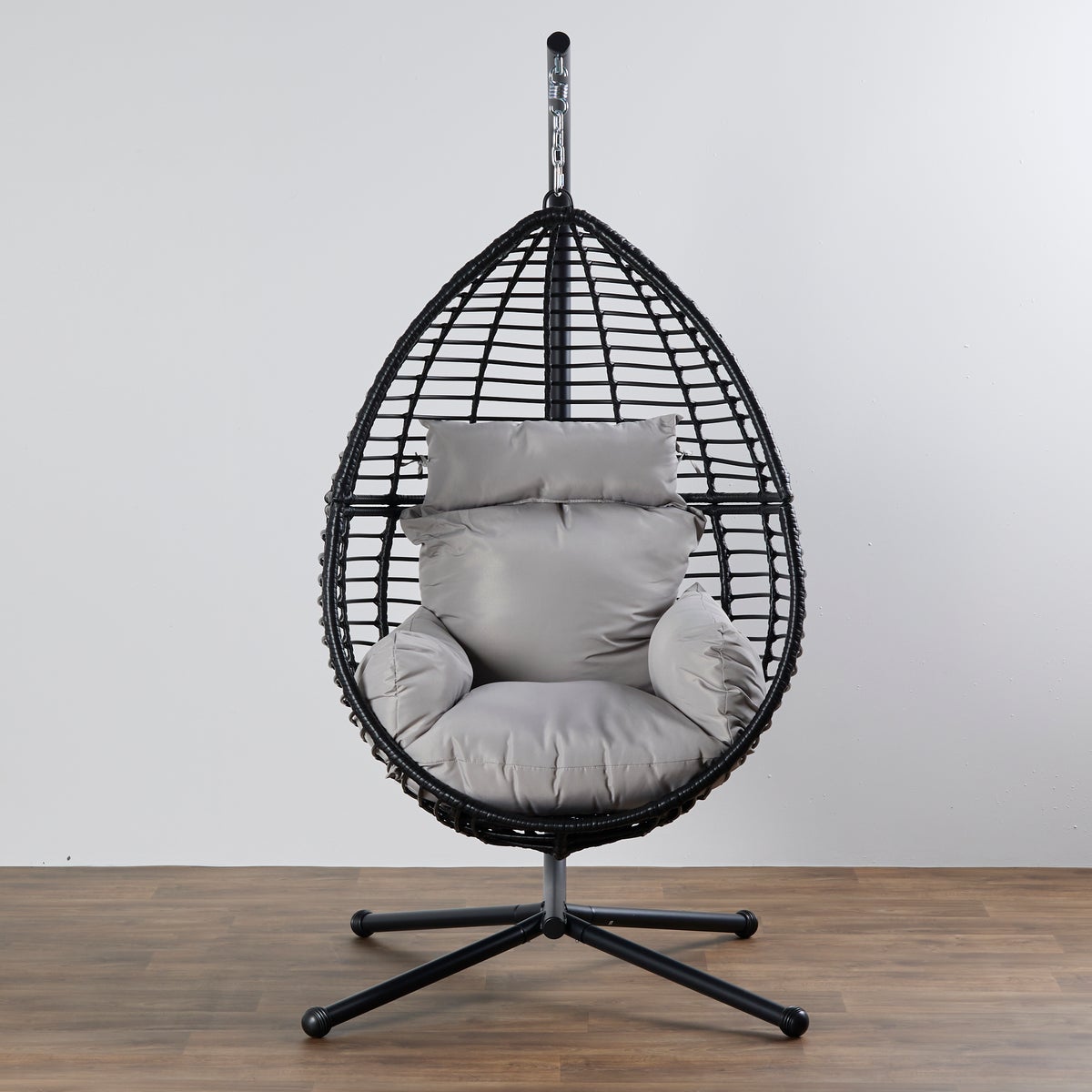 Roost Egg Chair Black Nood
