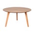 Perk Round Coffee Table- Oak- 80cm