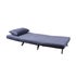 Percy Single Sofa Bed - Dark Blue