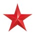 Star Bright Wall Decoration - Red