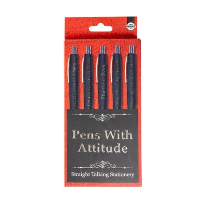 Pens With Attitude - 5 pce
