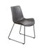 Taylor V2 PU Dining Chair - Charcoal