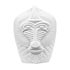 Monkey Face Vase - White