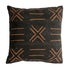 Bamako Print Cushionl 50x50cm - Black/Charcoa