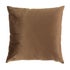 Pip Zip Velvet Cushion - Brown 50x50cm