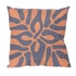 Abstract Outdoor Cushion -Rust/Black
